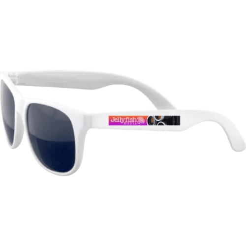 Printed Fiesta Sunglasses in White