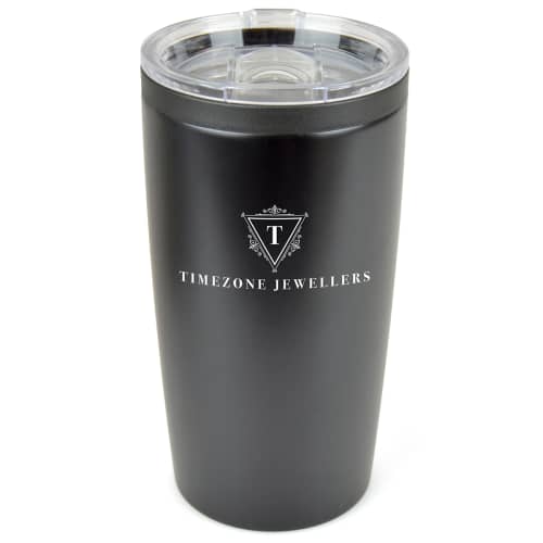 550ml Double Walled Stainless Steel Tumblers in Black