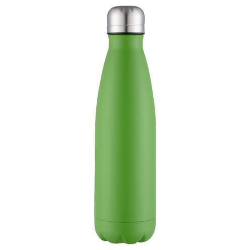 500ml Stainless Steel Premium Thermal Bottles in Powder Coated Green