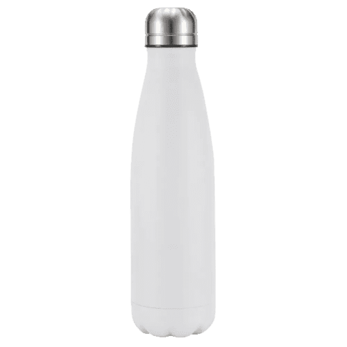 500ml Stainless Steel Premium Thermal Bottles in Powder Coated White