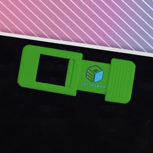 Green Custom Printed Webcam Covers Corporate Giveaways