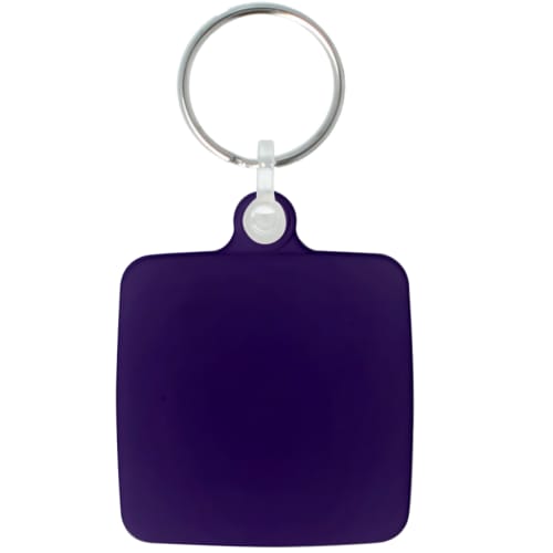 Purple Branded Eco Keyrings Manufactured in the UK