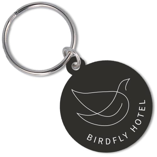 Printed Eco Keyrings for Company Merchandise