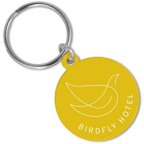 Custom Branded Eco Keyrings as Merchandise for Companies