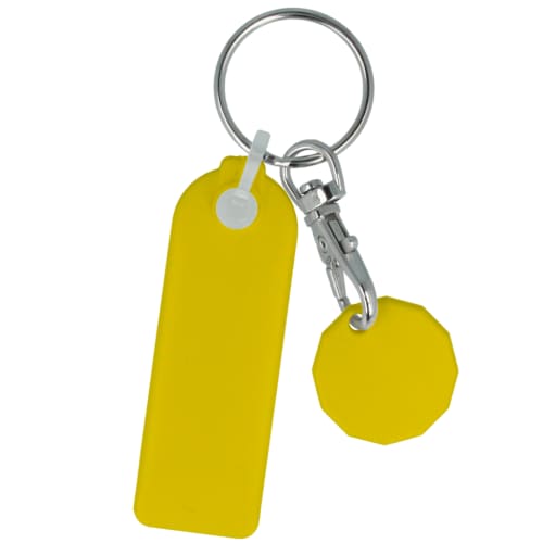 Promo trolley coin keychains for business gifts