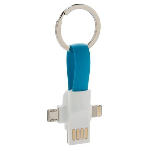 3 in 1 USB Adaptor Cables in Blue