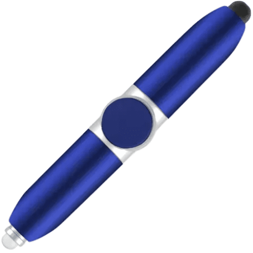 Printed Spinner Ballpen with Torch for merchandise events