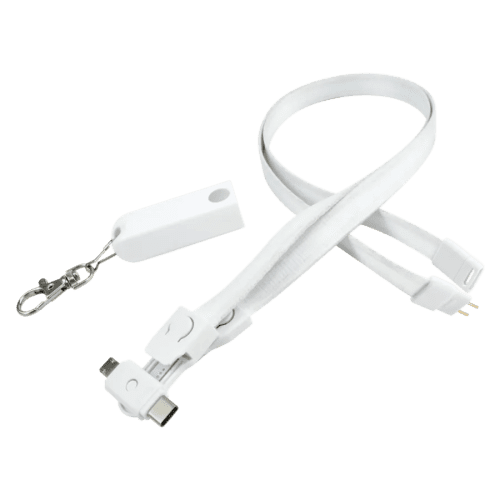 Safety Break as standard is included with the 3 in 1 USB Lanyard Cables.