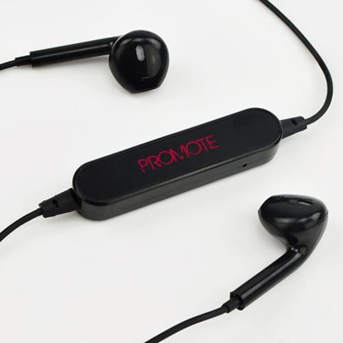 Branded wireless earphone for merchandise ideas