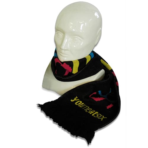 Promotional Knitted Scarves for Winter Promotions
