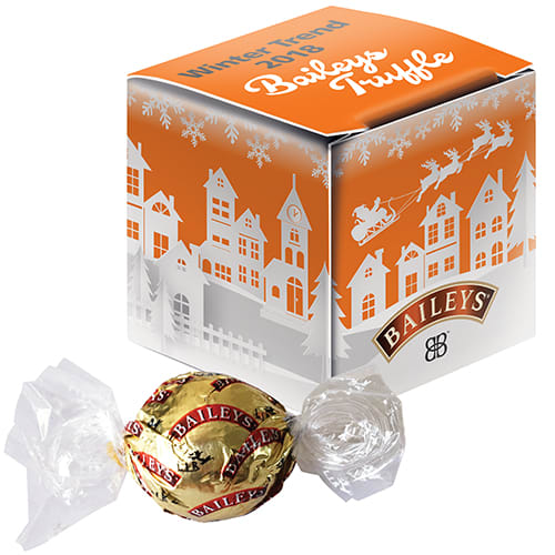 Custom Branded Baileys Truffle Cubes for Promotional Campaigns