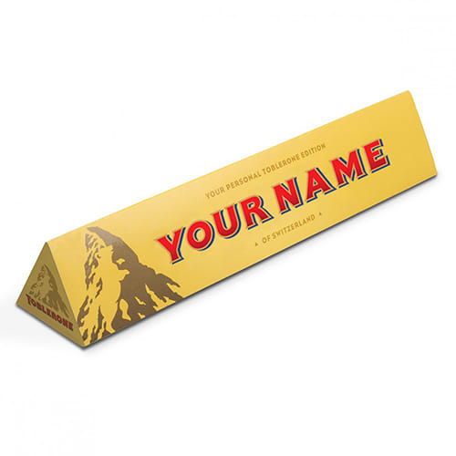 Custom Branded Toblerone for Promotional Gifts