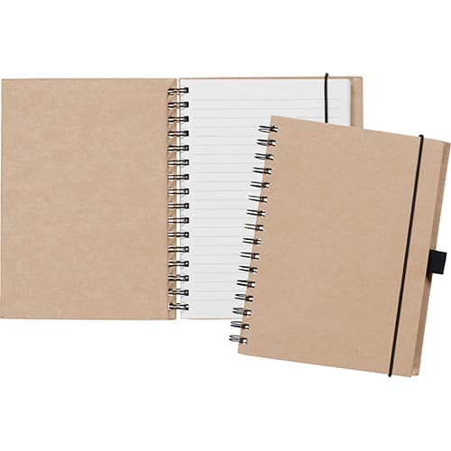 Promotional A5 New Birchley Recycled Paper Notebooks for eco events