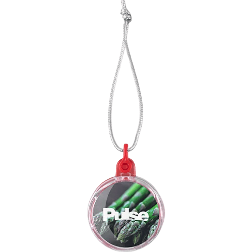 Mini promotional bauble printed with your artwork in full colour from Total Merchandise