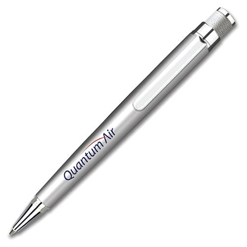 This smart Nebula Metal Ballpens can be spot-printed or laser-engraved with your logo