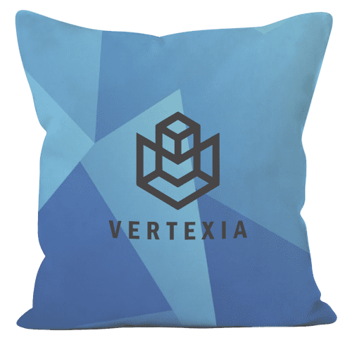 Custom Printed Cushions in White