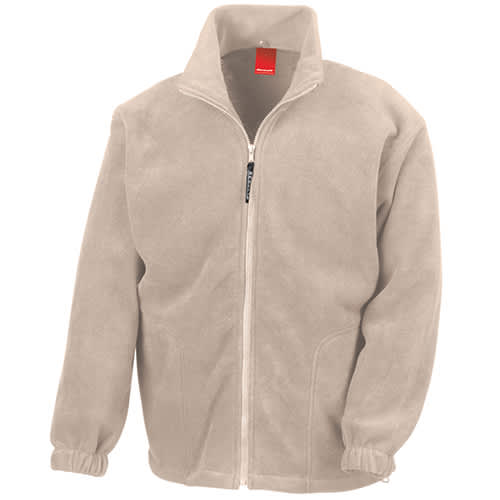 Promotional Branded Zipped Fleece Jackets with Unisex Design