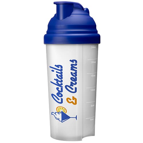 Motivational Word Mesh Protein Shaker for Women or Men, Blender Bottle