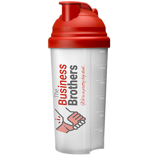 Protein Shakers Branded With Your Promotional Artwork From Total Merchandise