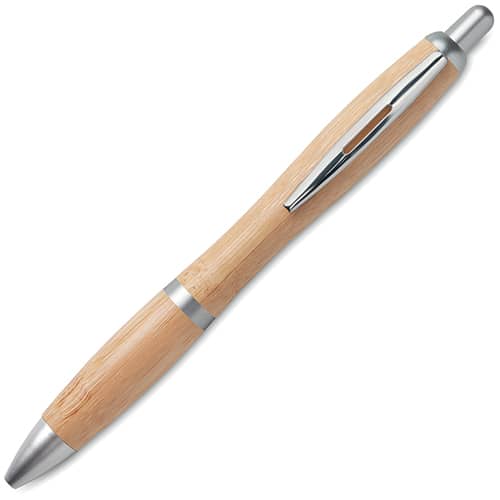 Image Curvy pens Personalised Pens promoting your business 50 Printed Pens