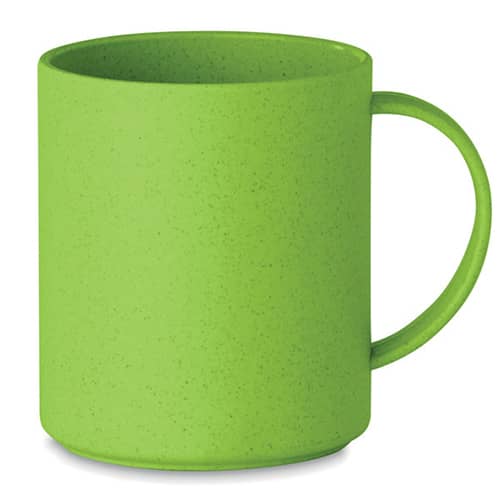 Eco PP Bamboo Mugs in Lime