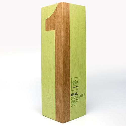 Promotional Wood Awards Printed in Full Colour