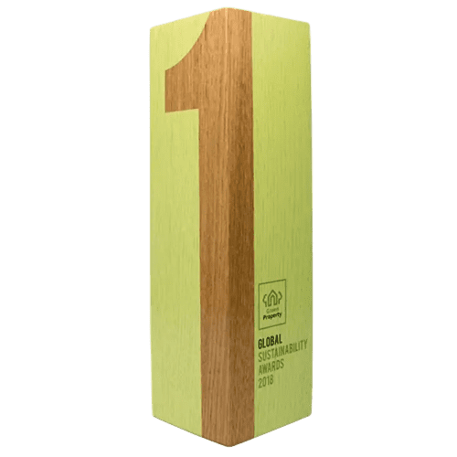 Promotional Wood Awards Printed in Full Colour