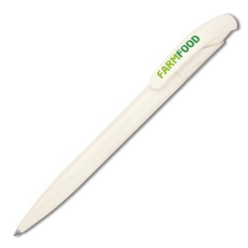 Custom branded Nature Plus Biodegradable Ballpens in Natural