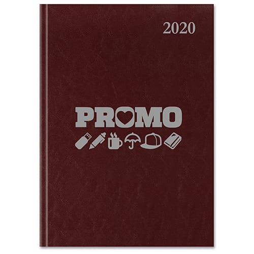 Foil Blocked Promotional Diaries with a branded logo from Total Merchandise