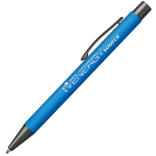 Promotional Gifts Branded Bowie Soft Touch Metal Pens