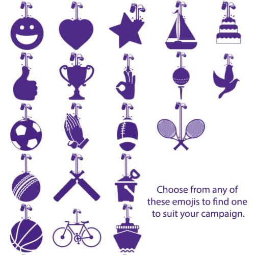 Choice of Emoji Icons for Branded Dairy Milk Chocolate Bars 360 from Total Merchandise