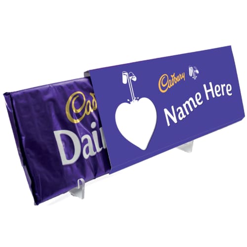 Custom Printed Dairy Milk Bars 850g with your Company Logo