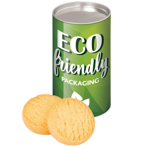 Promotional Mini Shortbread Biscuit Tins UK Printed with a Company Logo by Total Merchandise