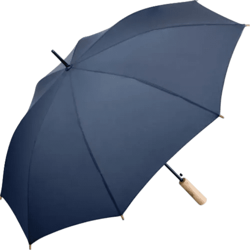 Navy Fare Regular Eco Umbrellas Printed with Your Logo from Total Merchandise