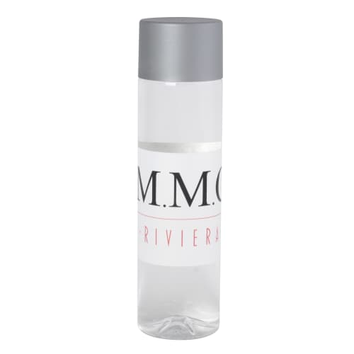 Printed Bottled Chap’leau Mineral Water 500ml with your Logo with Silver Lids