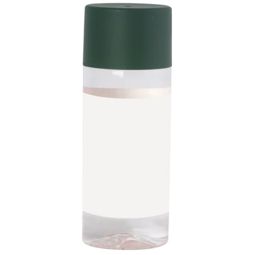 Promotional Bottles of Drinking Water Printed with your Logo Dark Green Lids