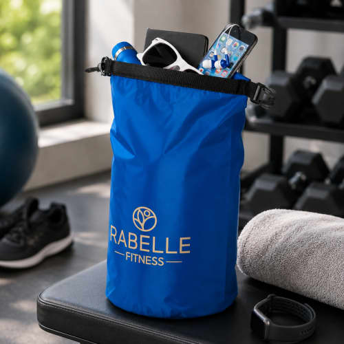 Lifestyle image of Waterproof 5L Dry Bags by Total Merchandise