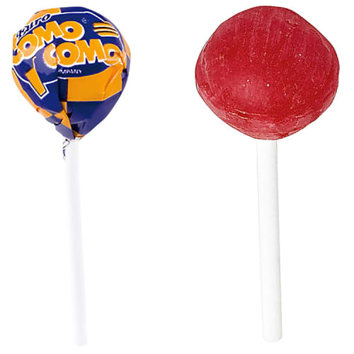 Red Branded Lollipops Printed with Your Logo from Total Merchandise