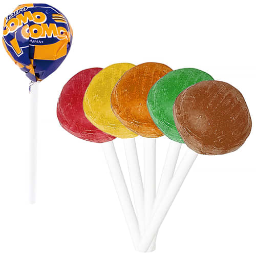 Branded Round Lollipops Printed with Your Logo from Total Merchandise