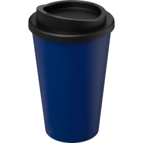 Americano Coffee Mugs in Blue/Black