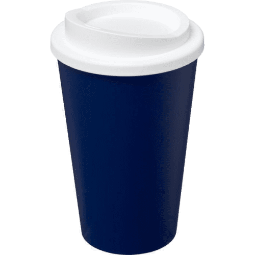 Americano Coffee Mugs in Blue/White
