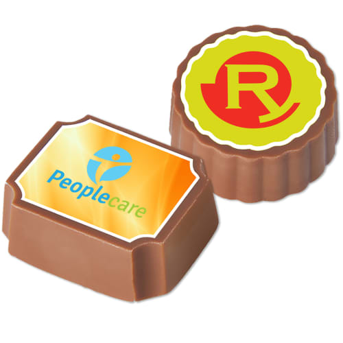 Logo Printed Chocolates as Promotional Giveaways