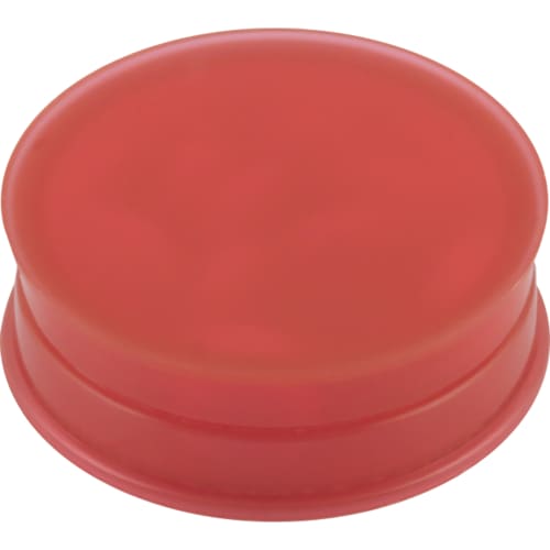 Mini Domed Mint Pots in Frosted Red