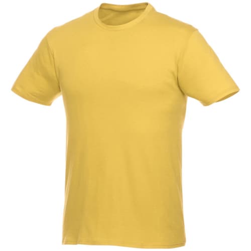 Promotional Men's Short Sleeve T-Shirt in Yellow from Total Merchandise