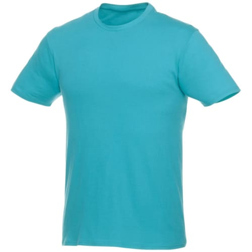 Customised Men's Short Sleeve T-Shirt in Aqua from Total Merchandise