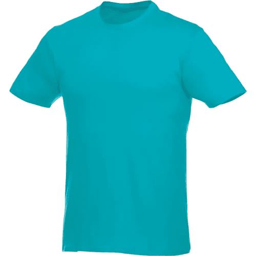 Customised Men's Short Sleeve T-Shirt in Aqua from Total Merchandise