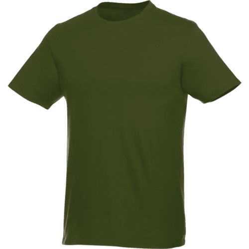Branded Men's Short Sleeve T-Shirt in Army Green from Total Merchandise