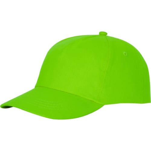 Promotional Cotton Cap available in apple green from Total Merchandise