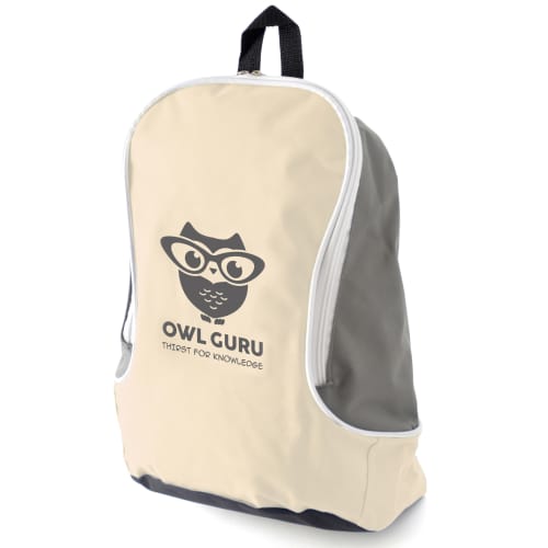 Natural Promotional Backpacks with your Company Logo