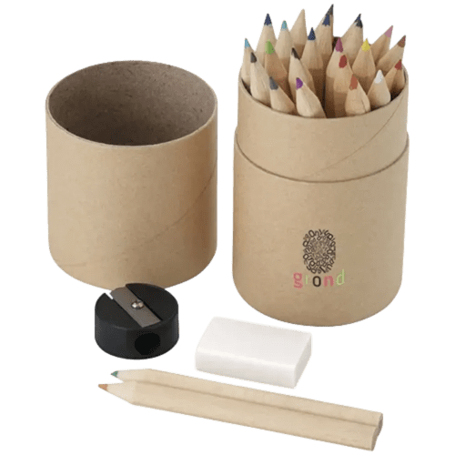 26 Piece Pencil Set Tube in Natural